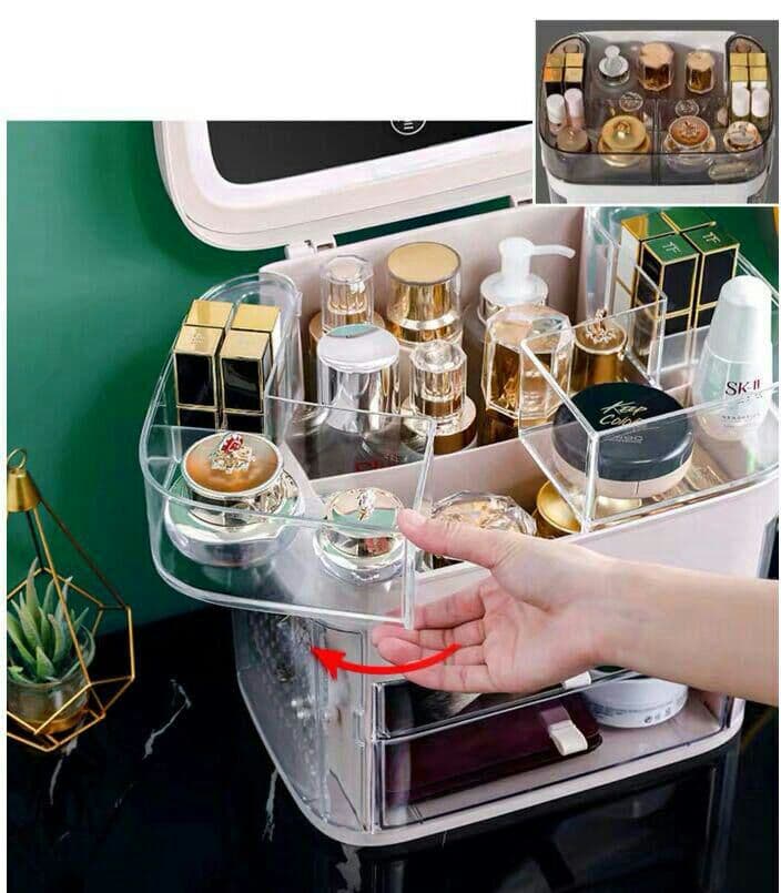 ★大人気★ 化粧品収納ボックス大容量 防塵 防水62