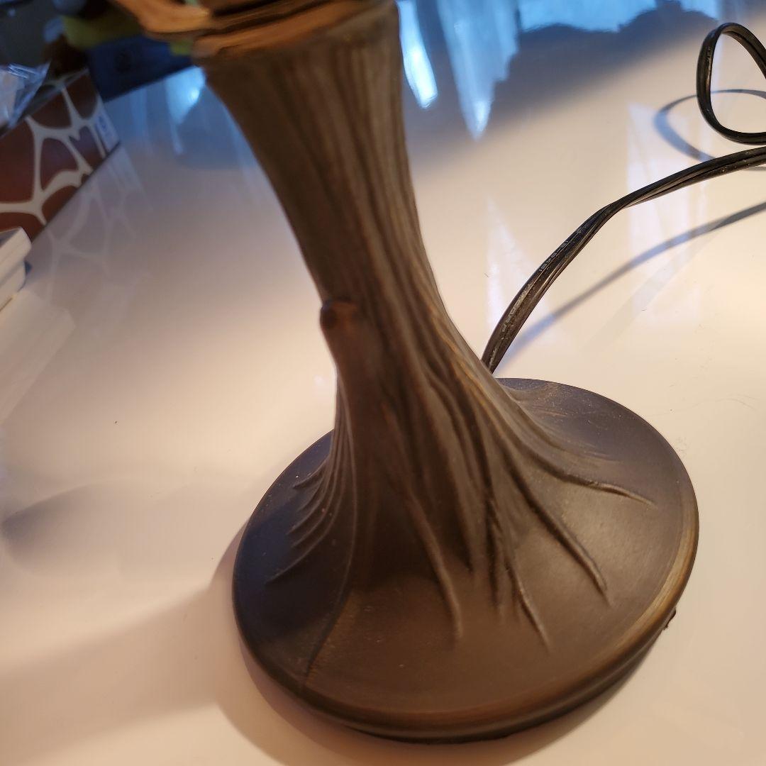 アンティークステンドグラステーブルランプ お値下げしました。