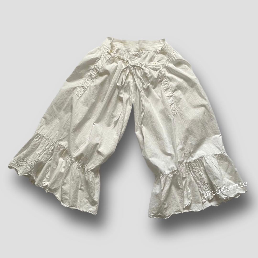 古着屋購入 コットンフリルドロワーズボレロ リメイク 未使用