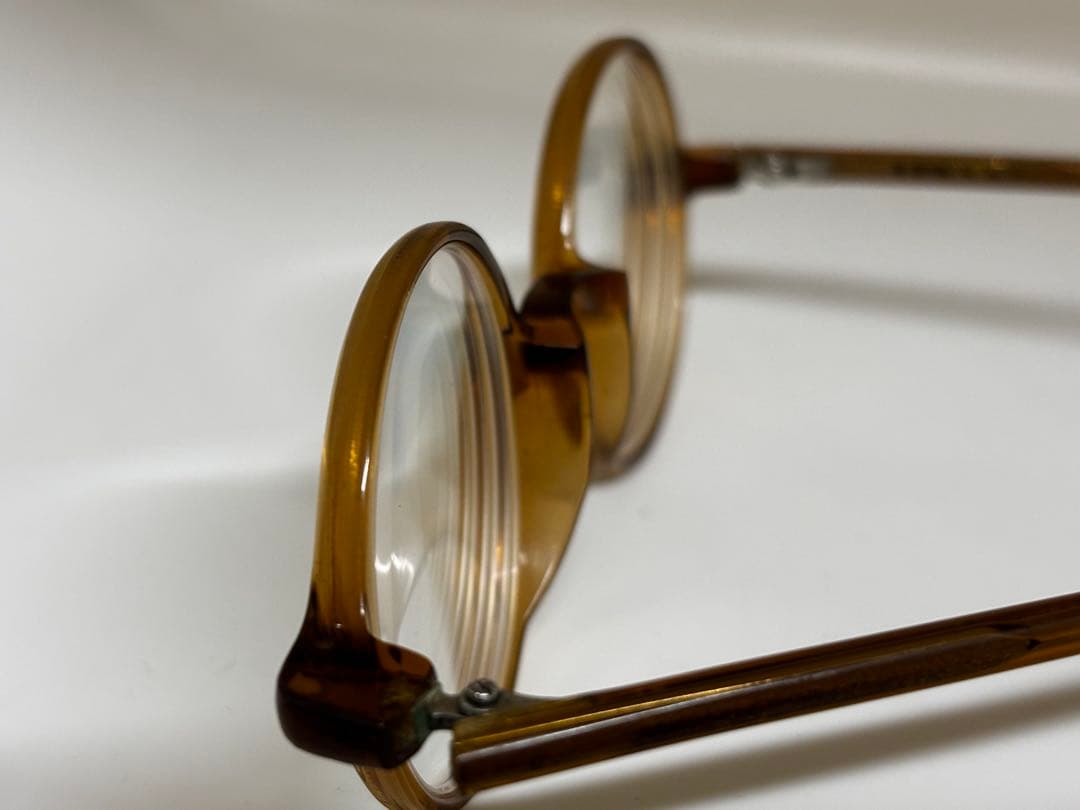 白山眼鏡　ラウンド型　メガネ　眼鏡