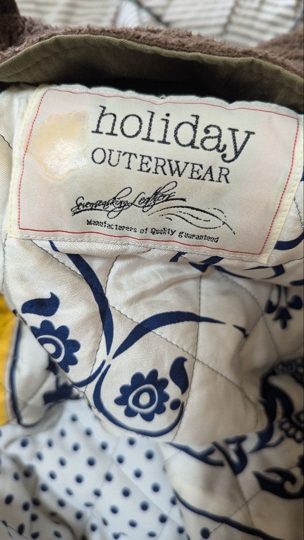 希少holiday OUTERWEAR×SEVESKIG モッズコート S