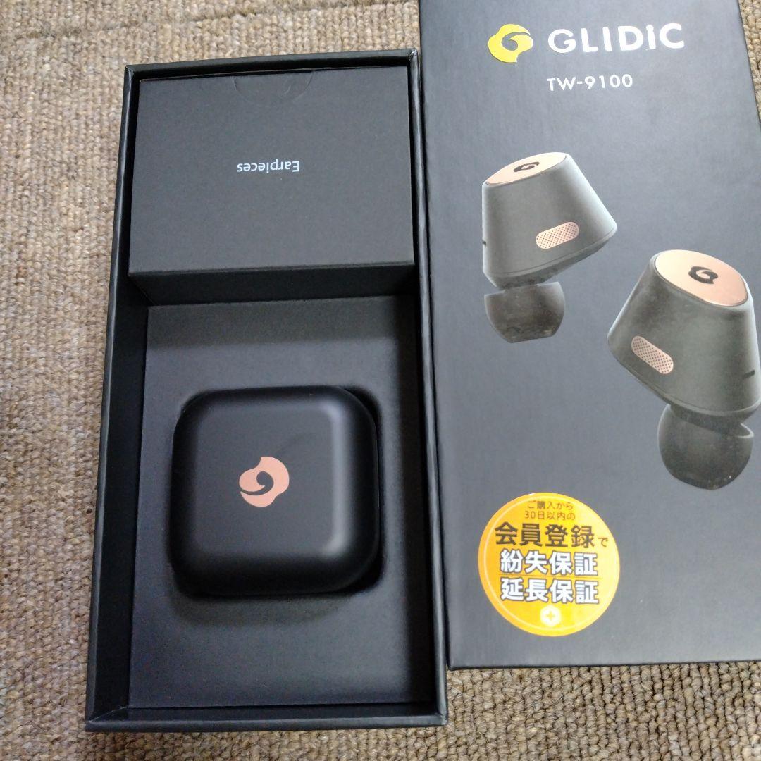 GLIDiC TW-9100 ワイヤレスイヤホン ブラック/ゴールド