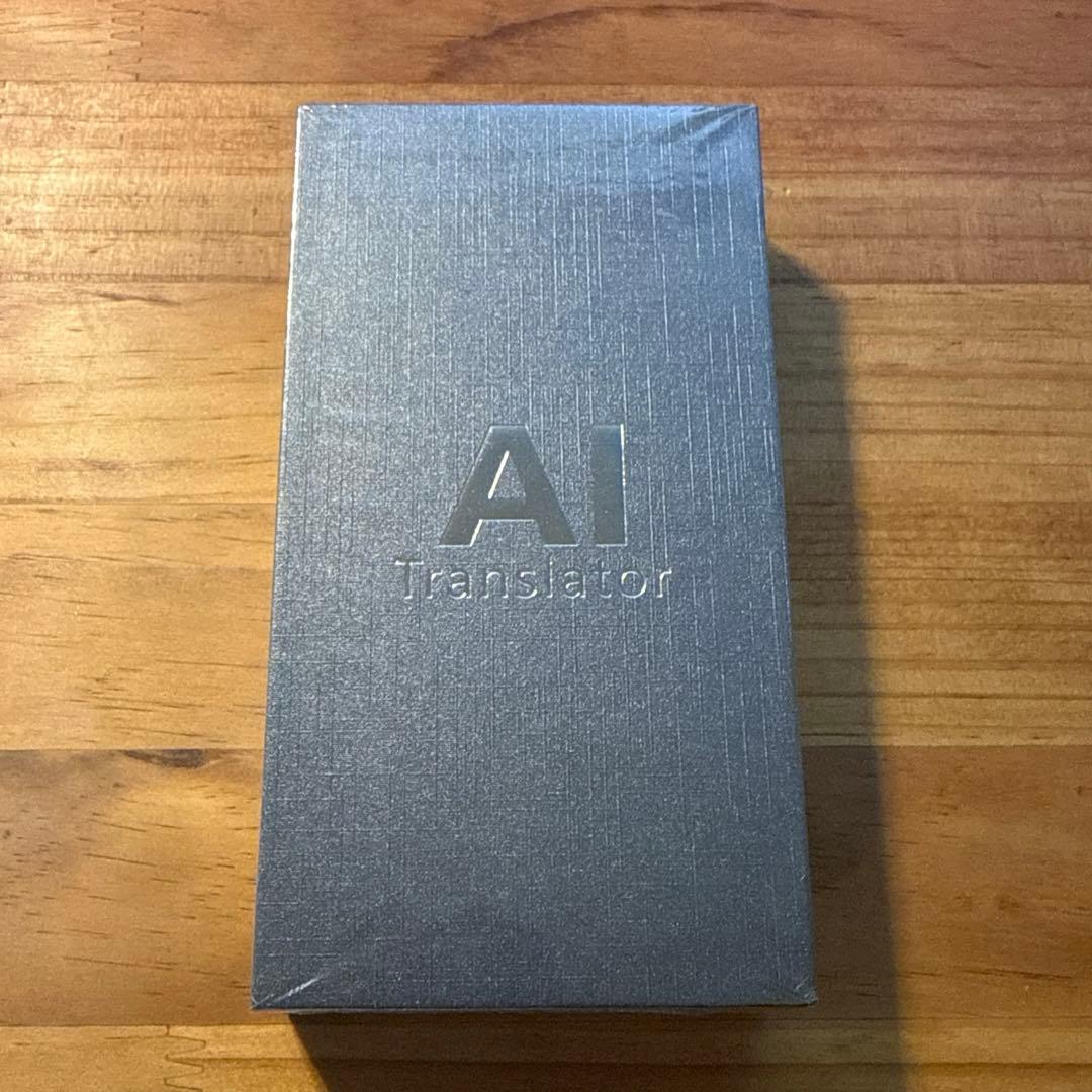 AI翻訳機 音声翻訳機 ChatGPT搭載SIM不要/追加料金不要