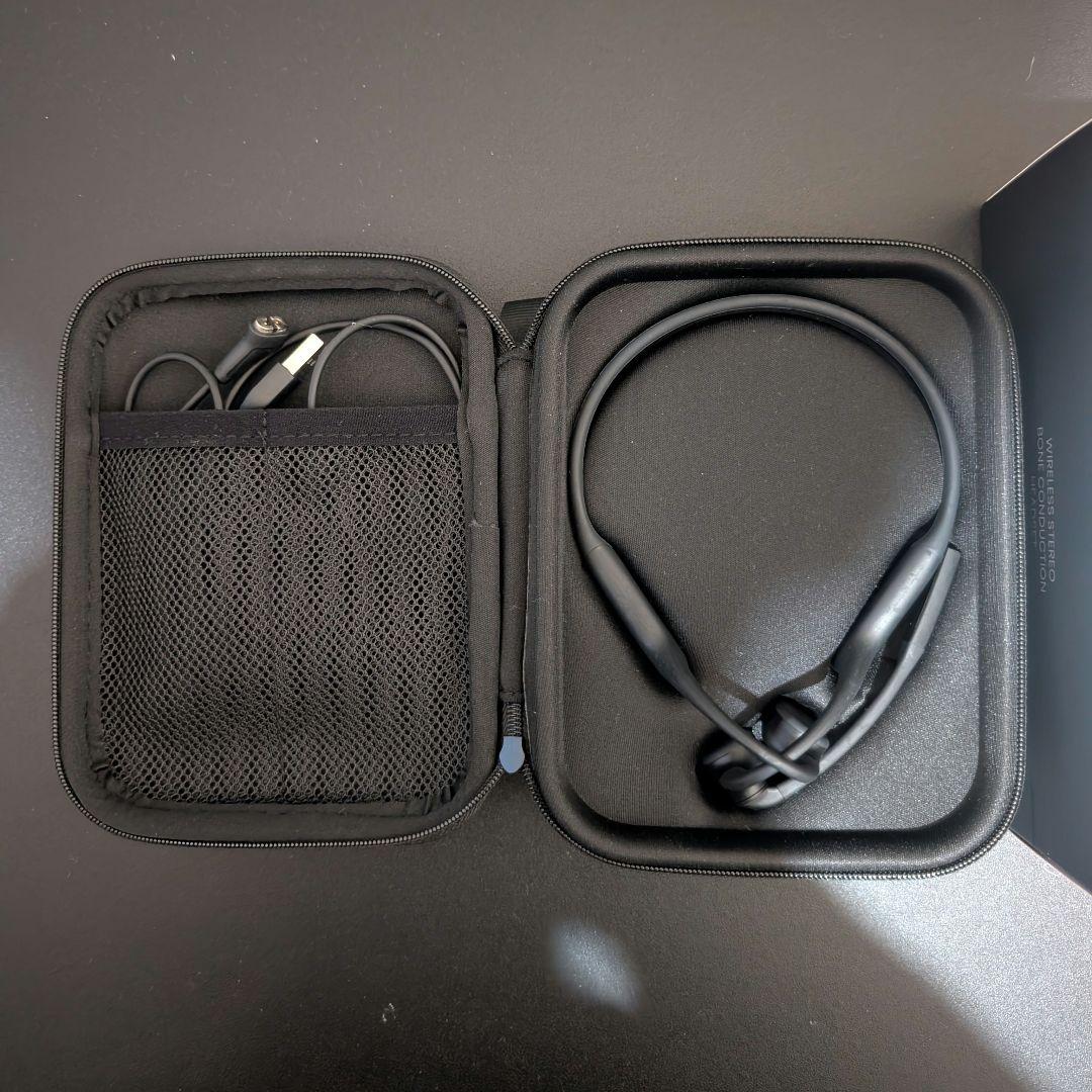 【美品】SHOKZ OPENCOMM 骨伝導ヘッドセット