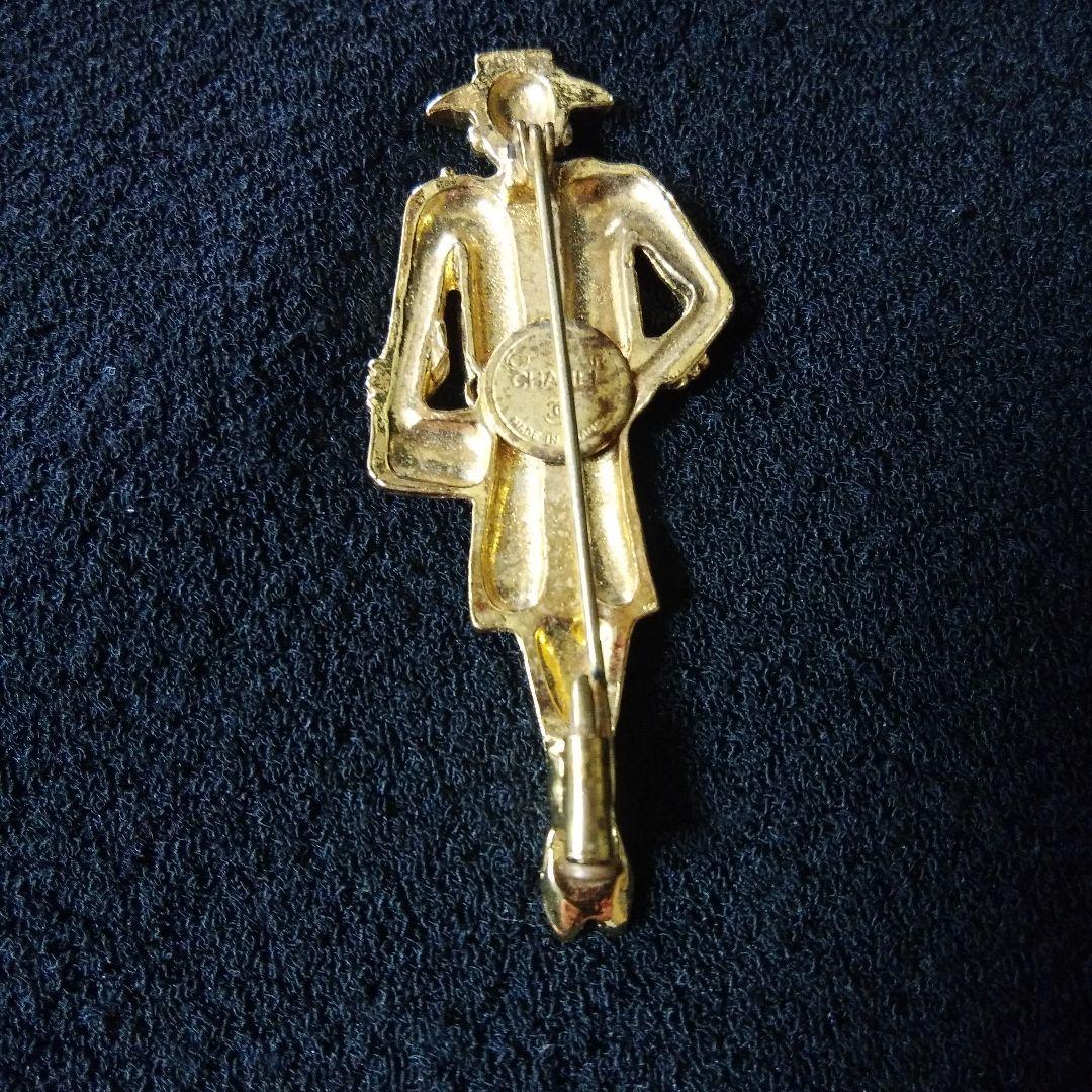 シャネル ブローチレディースマドモアゼルアクセサリーレア希少女性ヴィンテージ