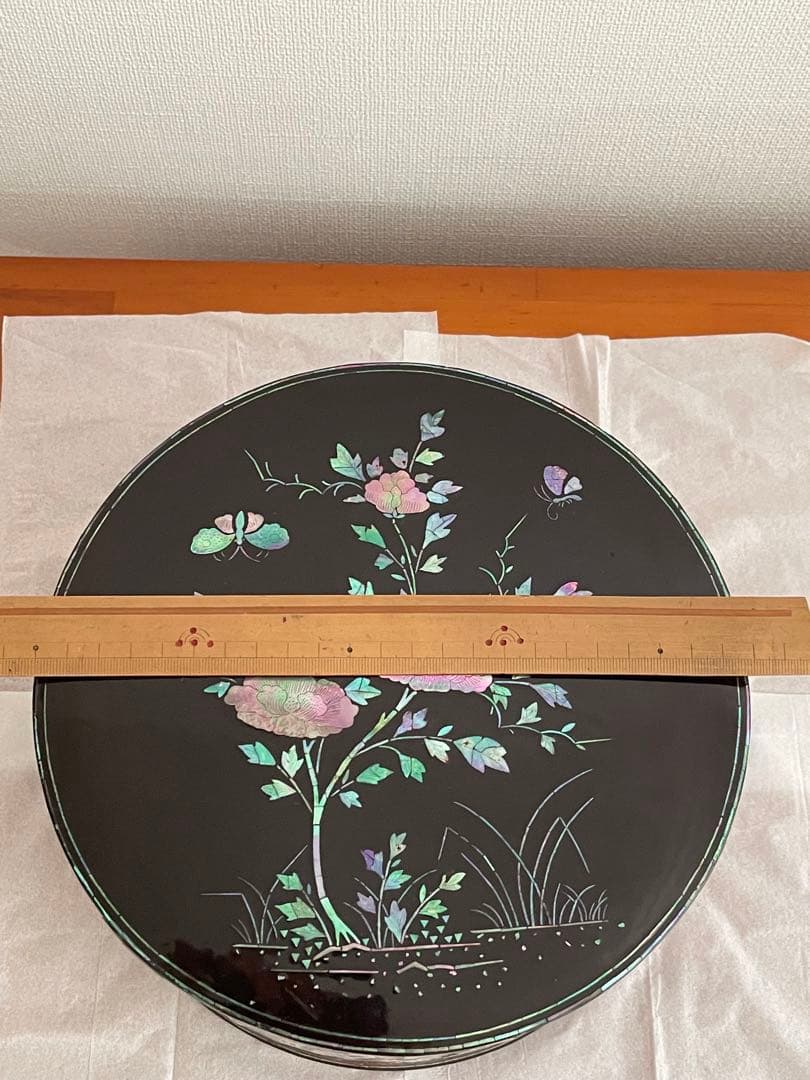 【古美術】李朝、螺鈿細工、漆箱、古民具、アンティーク