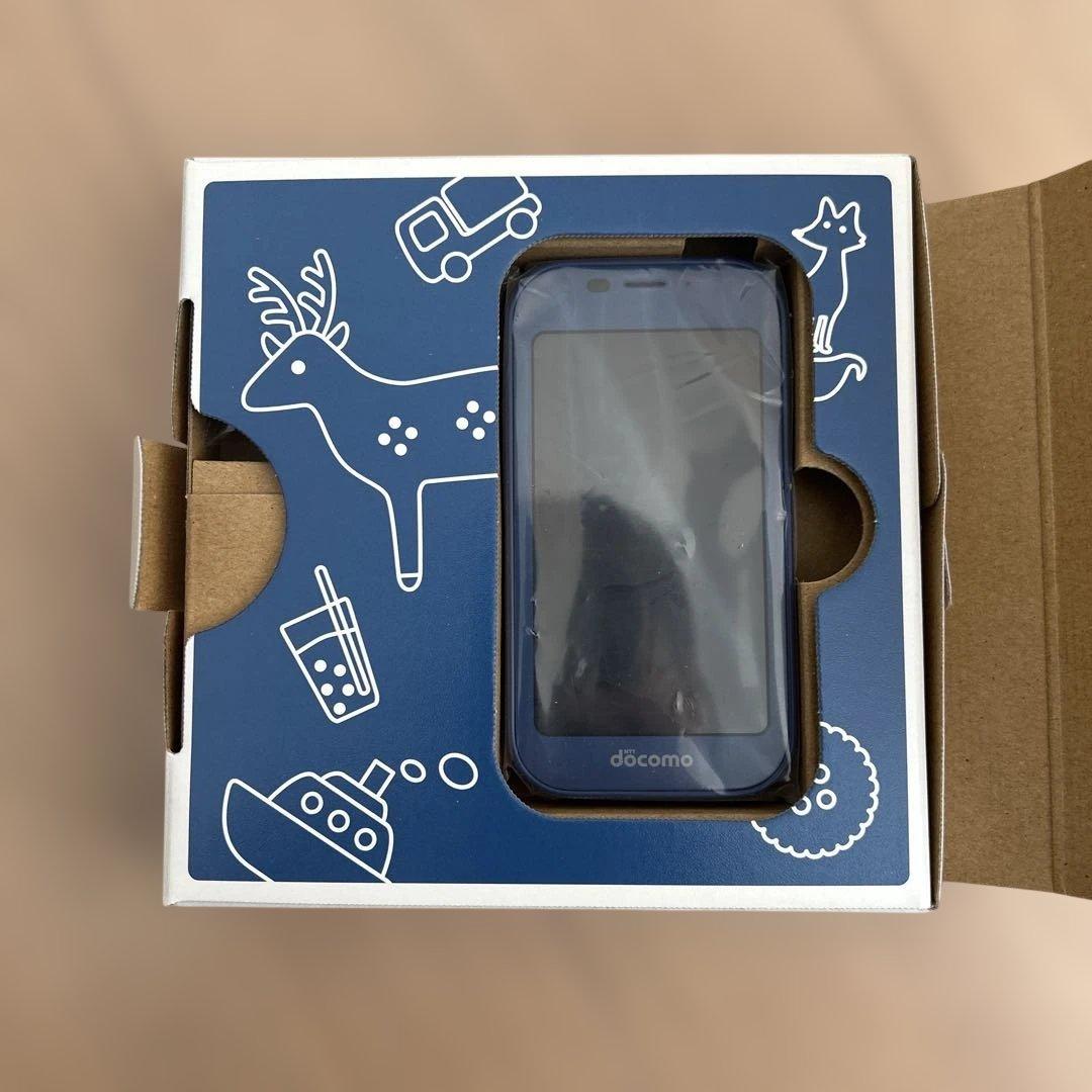 新品未使用　キッズケータイ　SH-03M ブルー