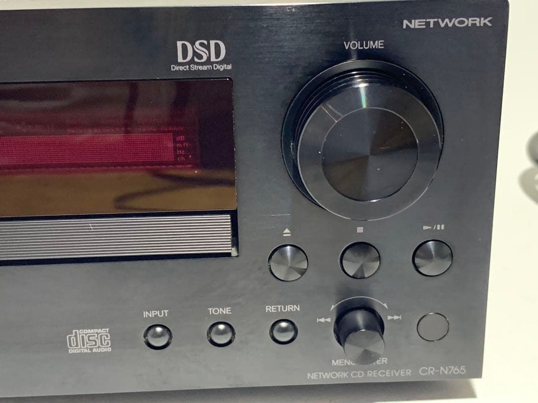 ONKYO CR-N765 ネットワーク機能対応CDレシーバー【リモコン・取説】