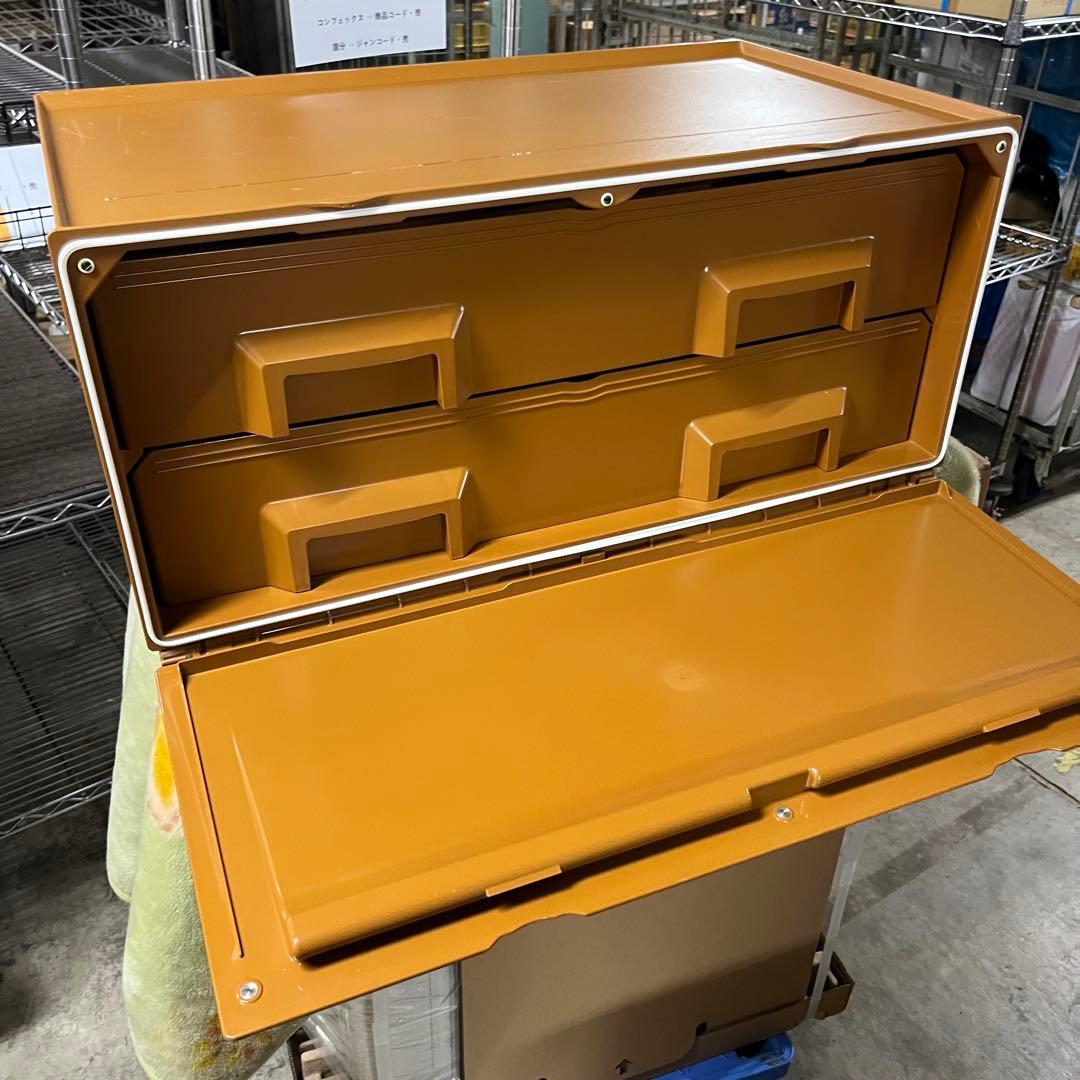 Tupper ware タッパーウェア　スーパーチェスト2段　D