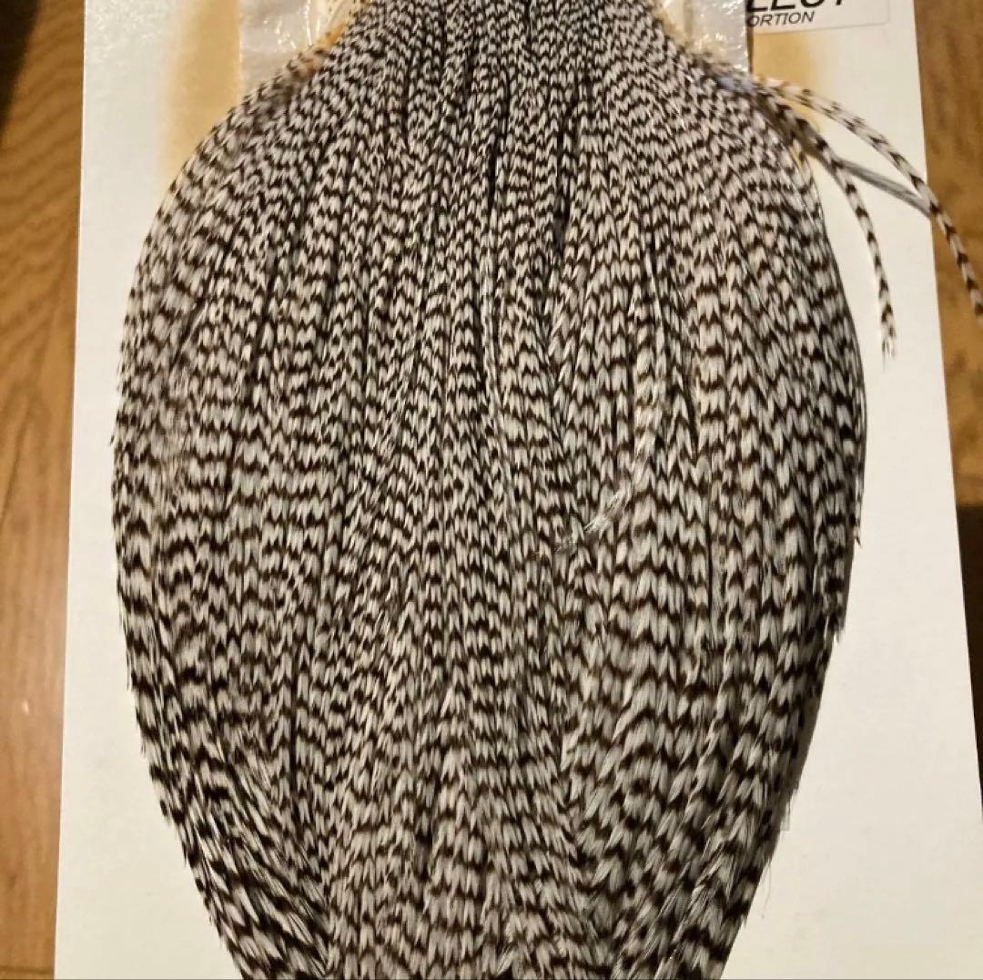 ☆ホワイティング　ドライフライハックル　グリズリー☆