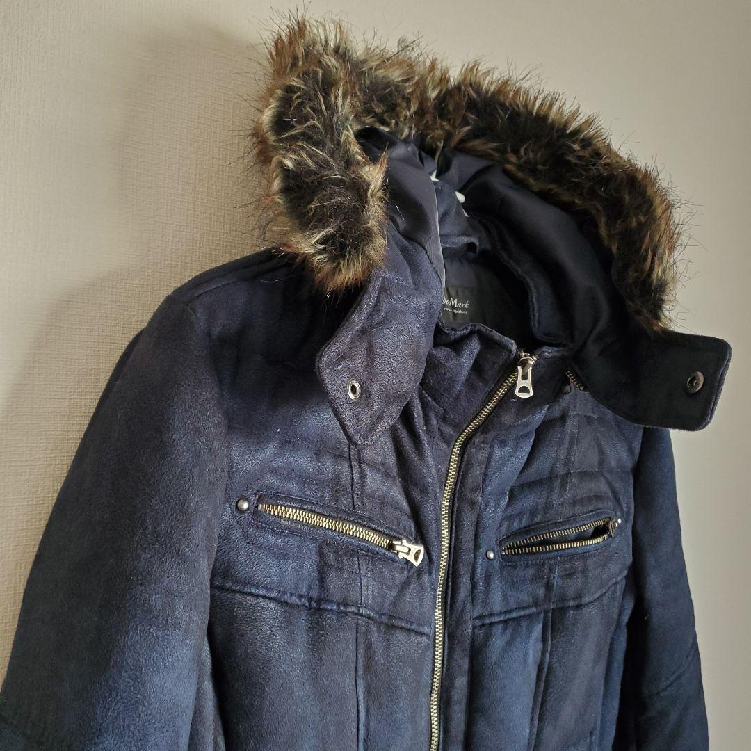 美品 TORNAD MART microsuède down jacket M