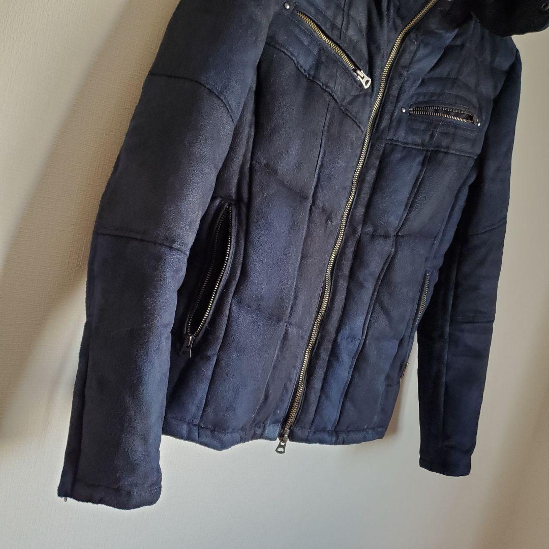美品 TORNAD MART microsuède down jacket M