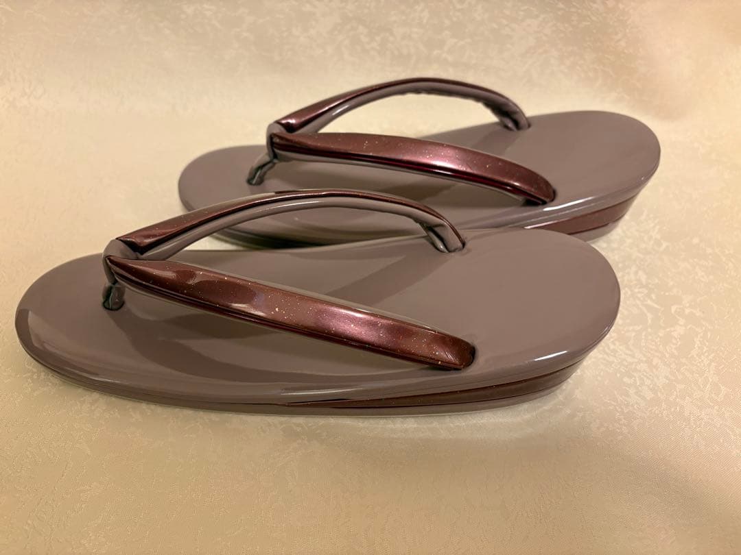 洗える着物L・半幅帯・和装クリップ・伊達締・草履LL・長襦袢Lの豪華6点セット