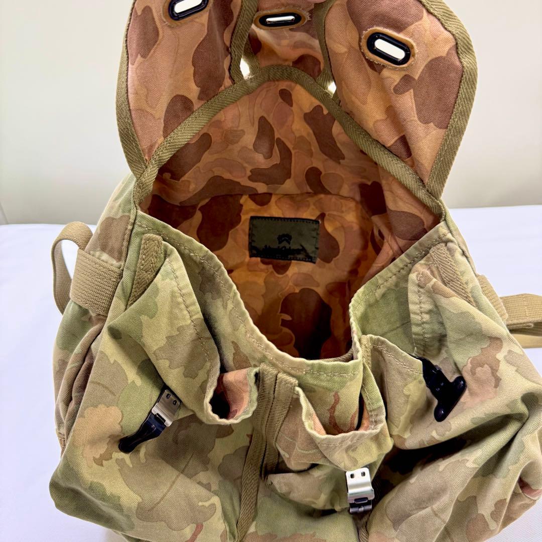 Nigel Cabourn アーミーアモバッグ-カモ ショルダー 迷彩 カモフラ