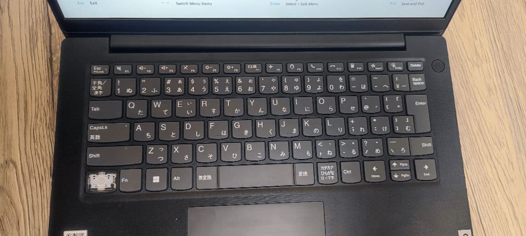 lenovo v14 g4 Ryzen5 7520U オンボードメモリ8GB