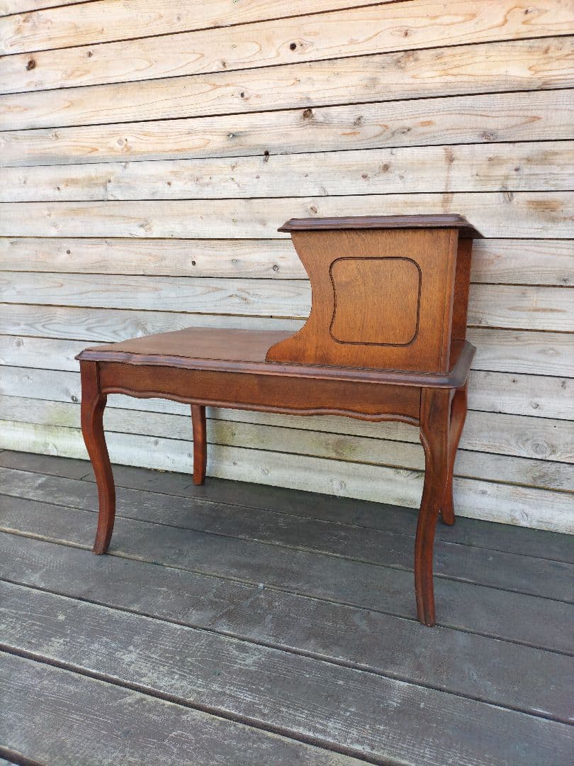 M♦年末Sale東名 希少　US製　ウッド エンドテーブル　サイドテーブル