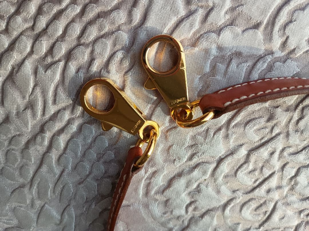 エルメス ケリーバッグ バーガンディ色の付属品 ショルダーストラップ