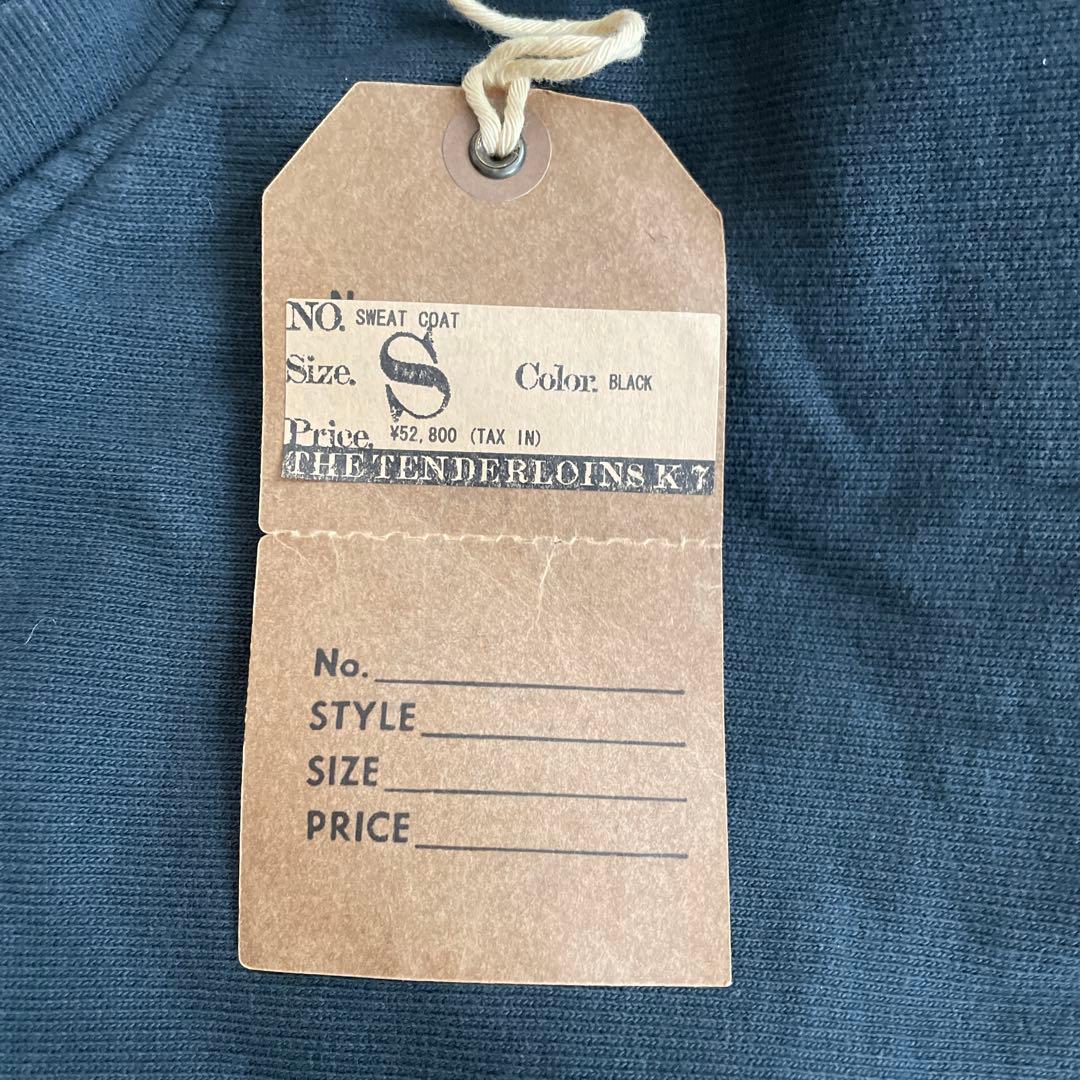 TENDERLOIN SWEAT COATスウェットコート新品black S