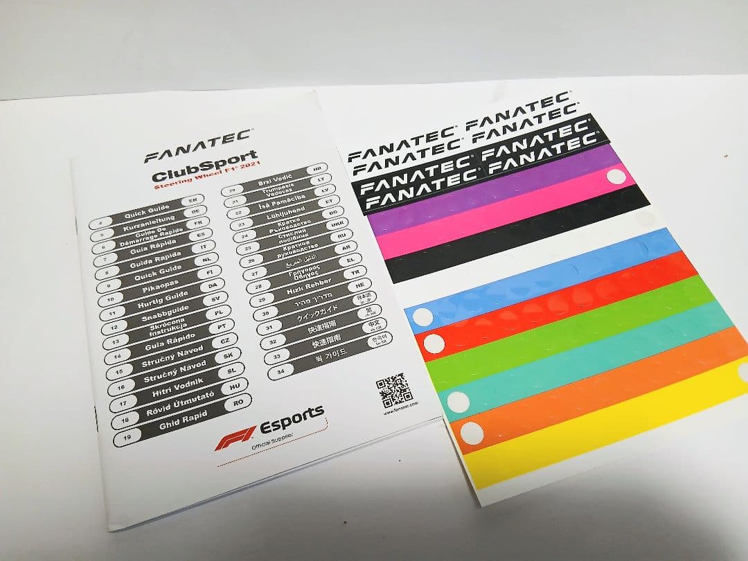 FANATEC Club sport F1 2021 ハンドルコントローラー