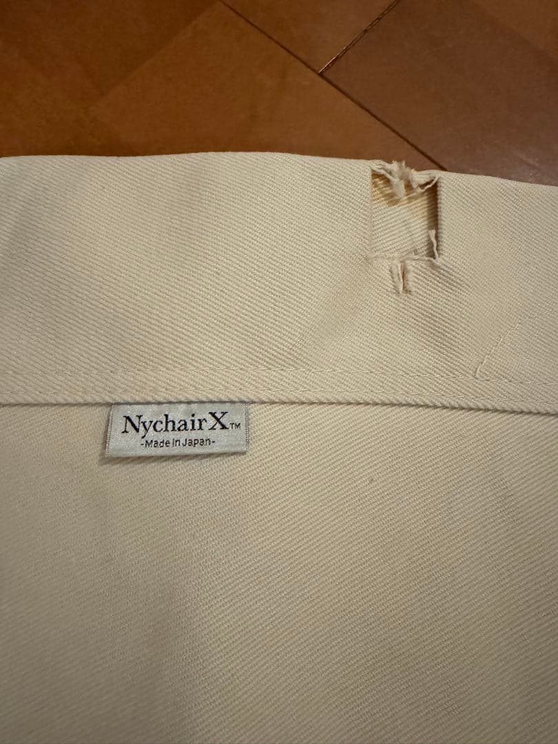 ニーチェアX Nychair X ナチュラル／ホワイト 正規品 折りたたみチェア