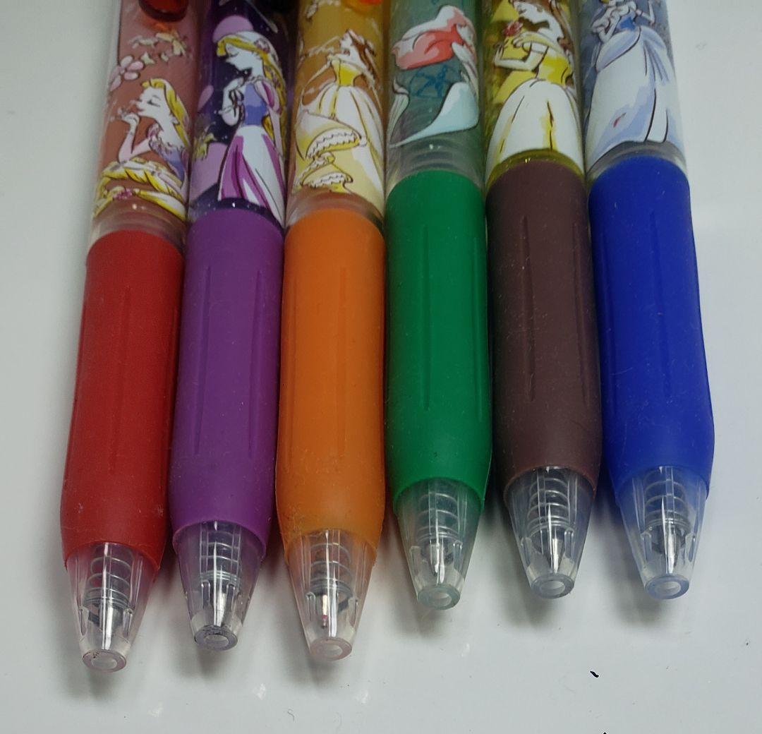 サラサ クリップ 0.5 香り付き ディズニー プリンセス 6本セット