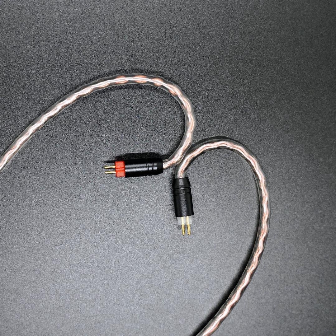 DIYキンバーケーブル最高スペックリケーブル C IEM 2pin/2.5mm