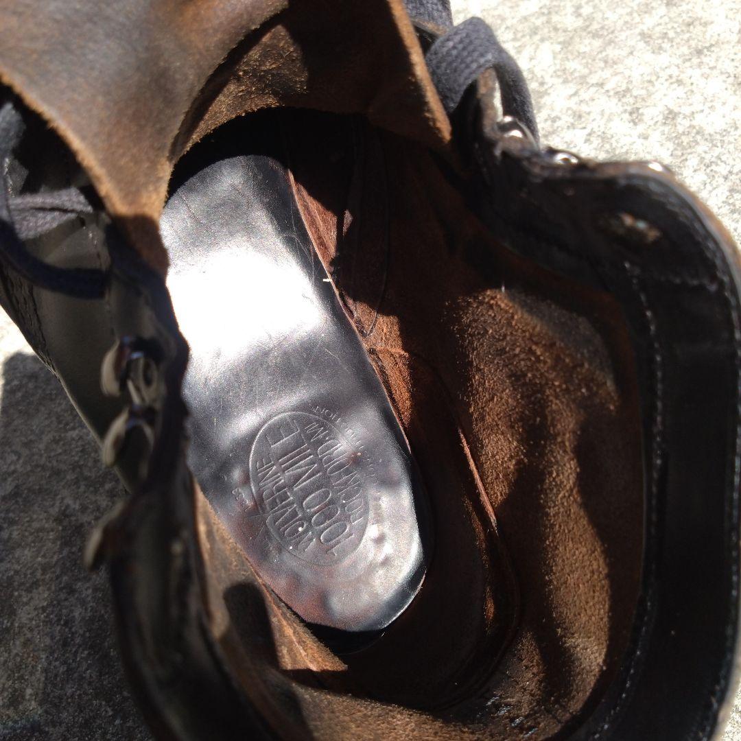 【水本】ウルヴァリン　1000マイルブーツ　茶芯　8 2/1 Dワイズ