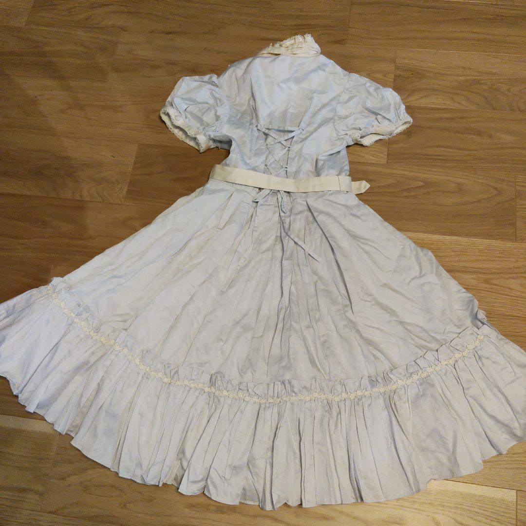 メアリーマグダレン　コクリコットワンピース　水色