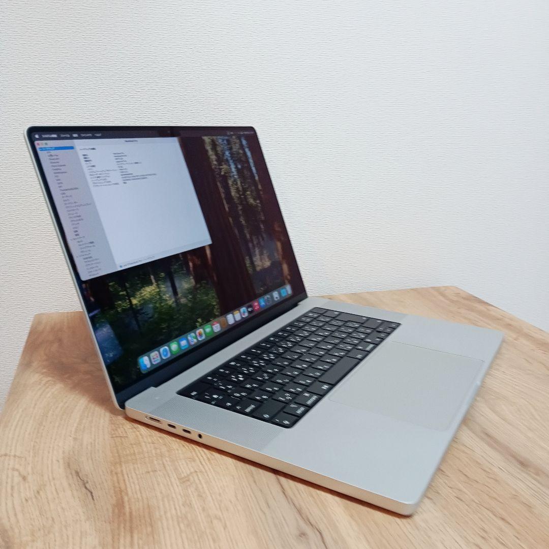 192美品！MacBook ProM1pro16インチ高性能1TBスシルバー