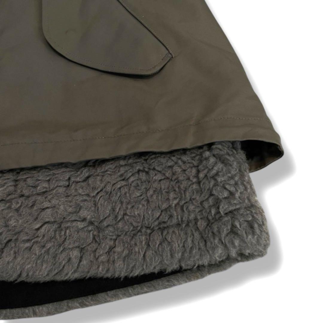 美品✨リラクス ショートモッズコート マウンテンパーカー ボアライナー付 36