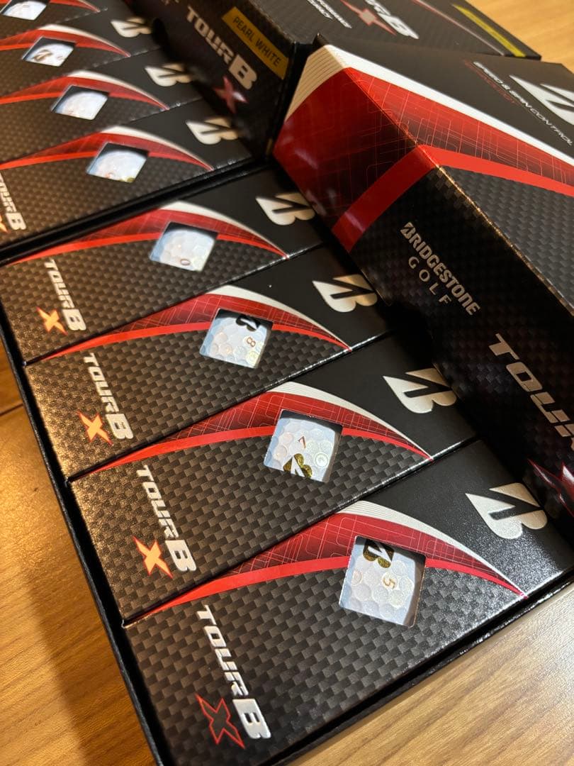 新品未使用 ブリヂストン TOUR B X ゴルフボール 2ダース