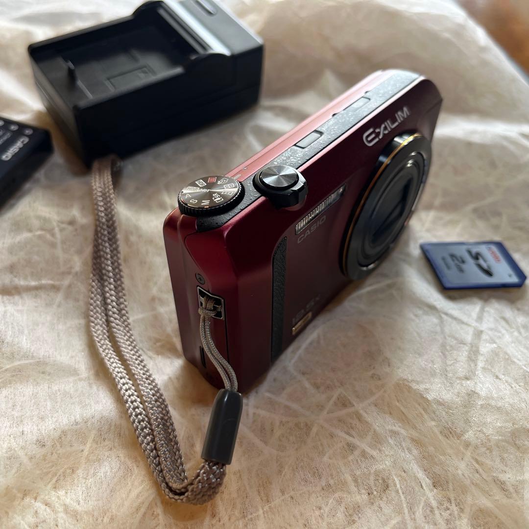 極上品！CASIO　EXILIM EX-ZR300　希少な赤!