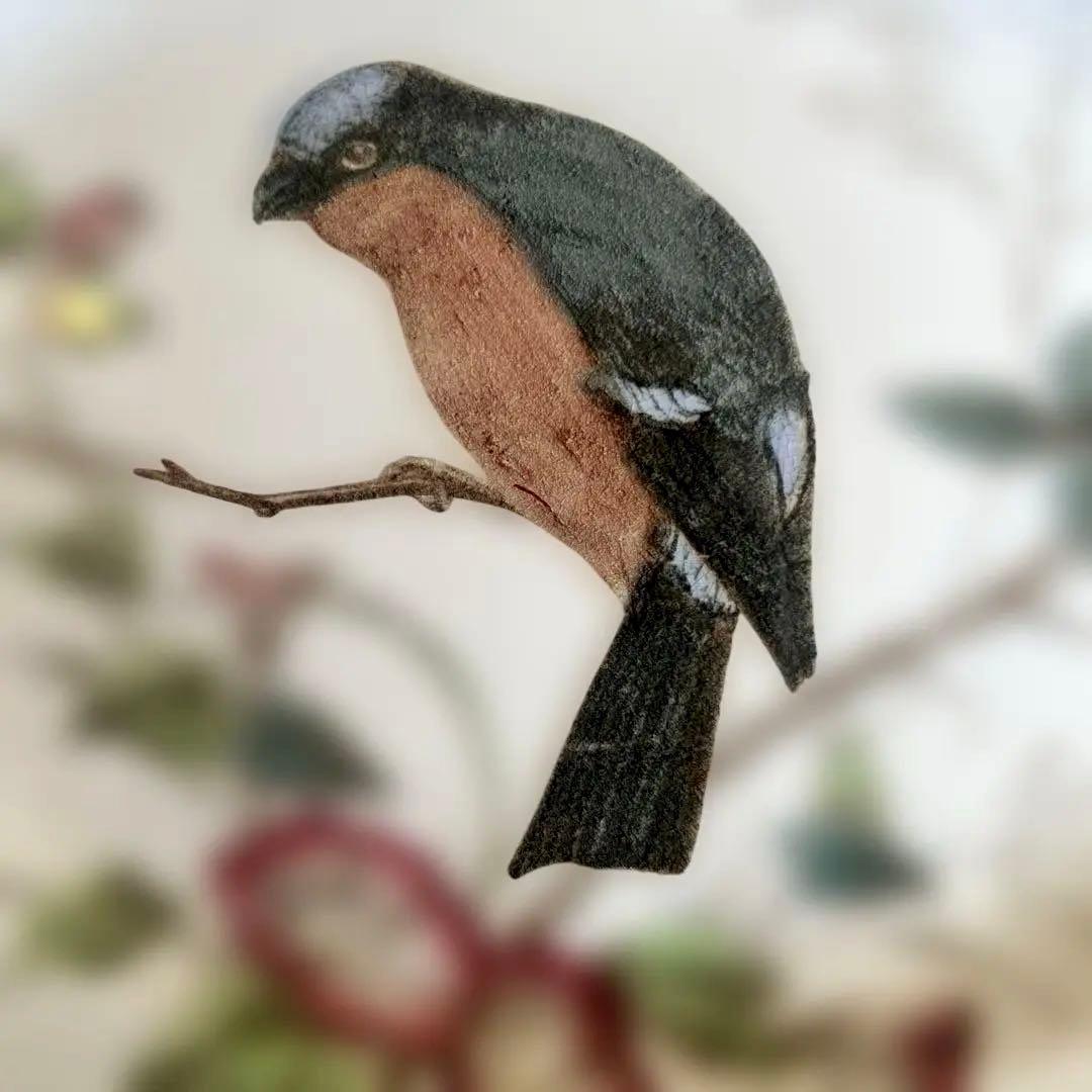 希少アンティーク　ジョン・モードロック・ロビン・プレート1800年代後半