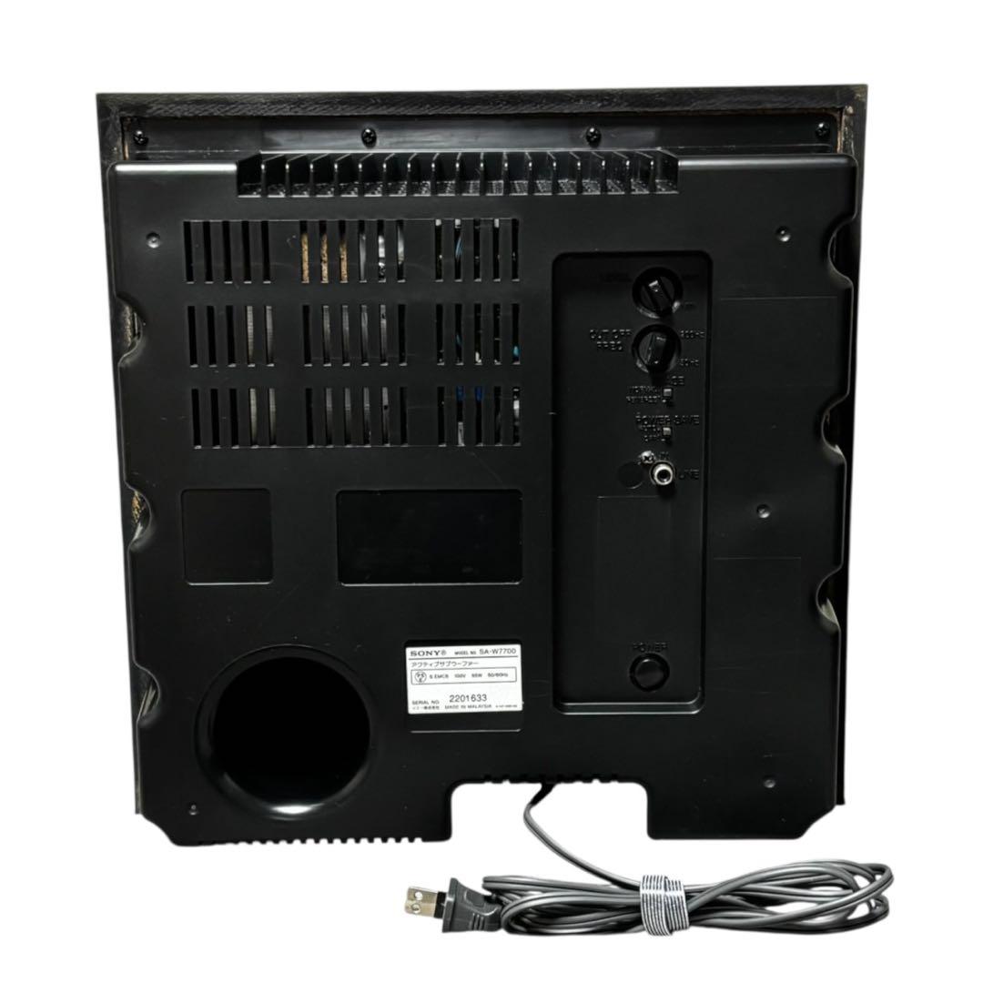 SONY ソニー サブウーファー SA-W7700 ピアノブラック アンプ内蔵