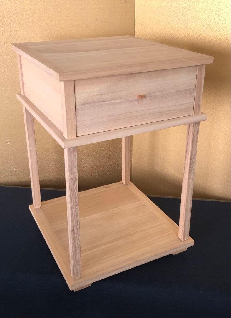 《R》茶道具 江岑棚 組立式 桐木地 元箱　260212け2