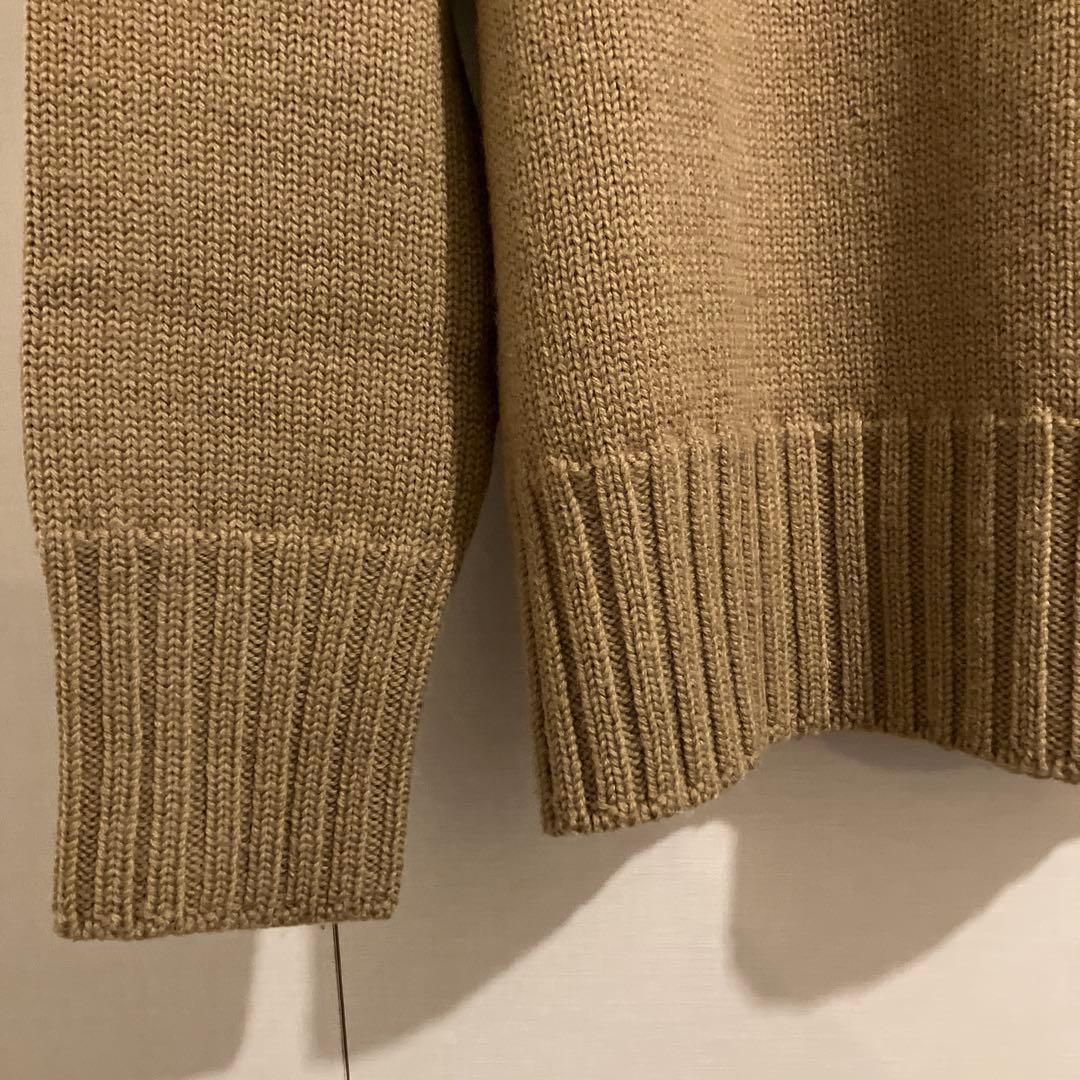 Butcher Products ハイネックニット 44 ベージュ