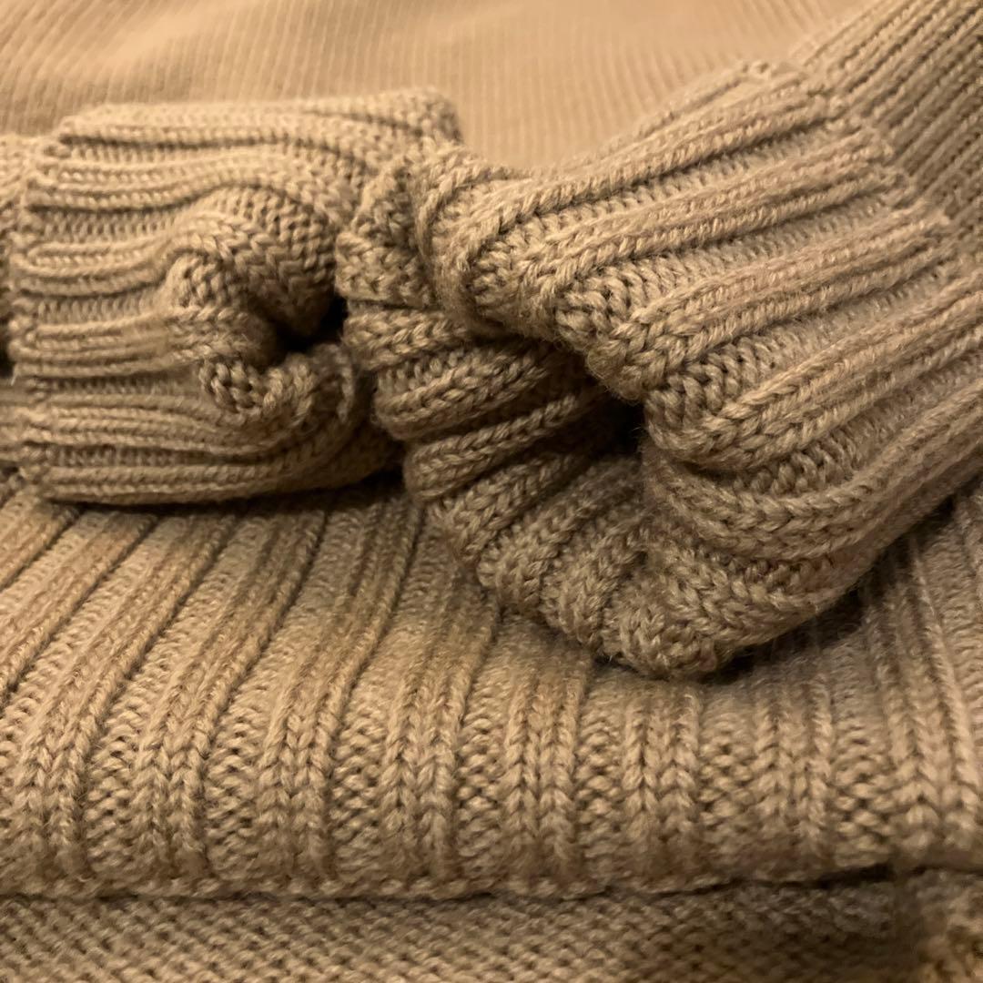 Butcher Products ハイネックニット 44 ベージュ