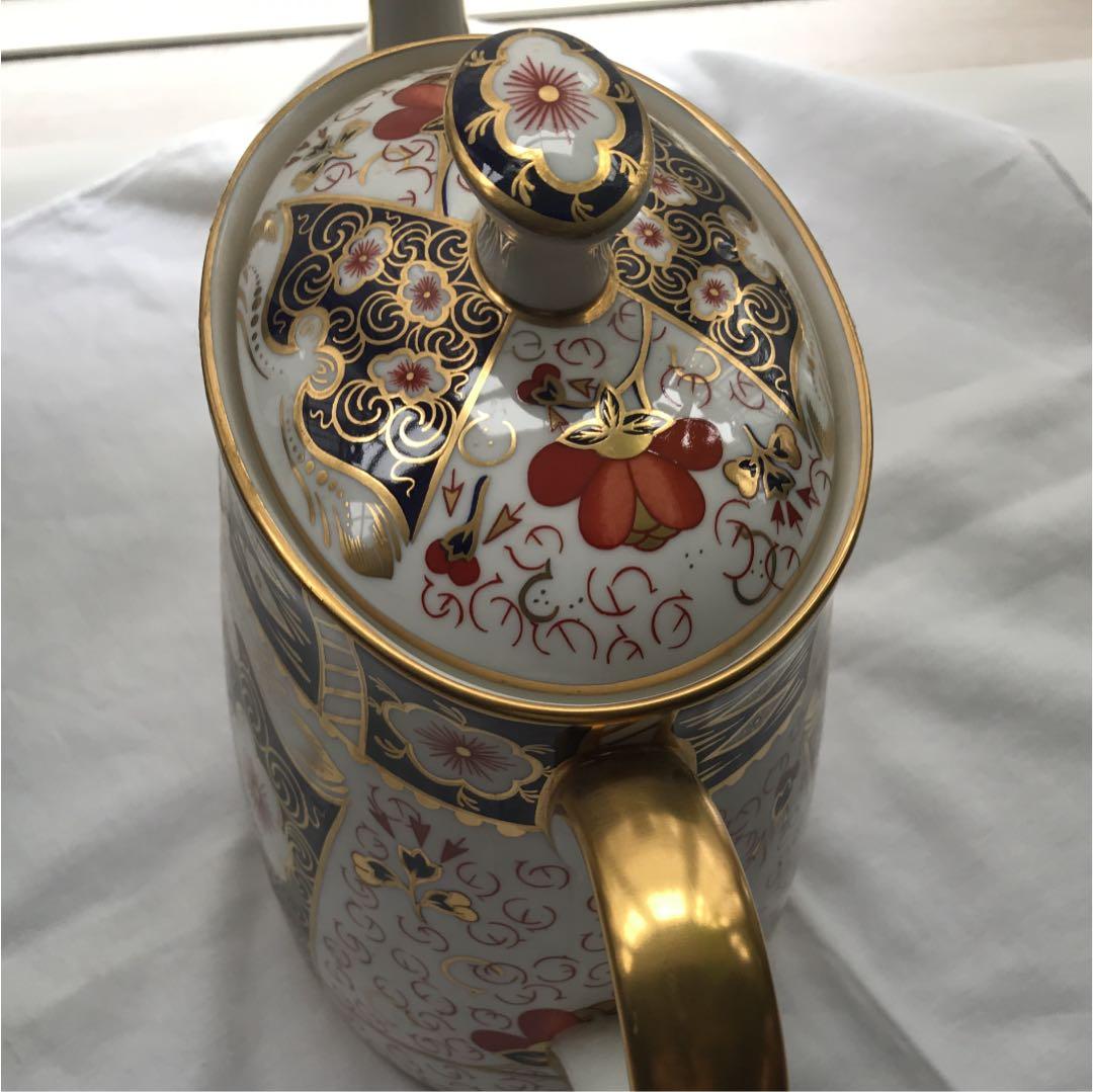 【廃盤】ロイヤルクラウンダービー トラディショナルイマリ ポット 未使用品