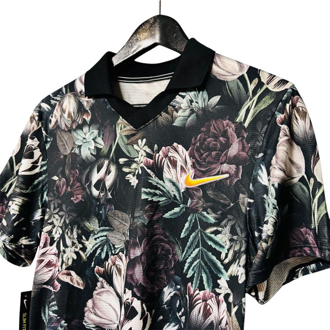 ナイキ NIKE テニスウェア コート 半袖 ウェア 花柄 ボタニカル 総柄