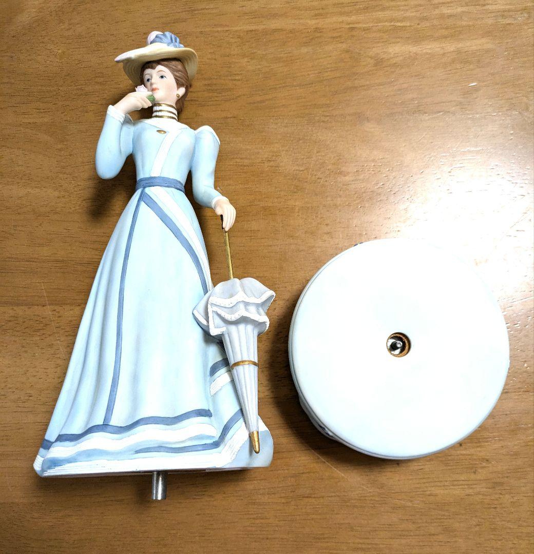磁器人形　フィギュア　オルゴール付き