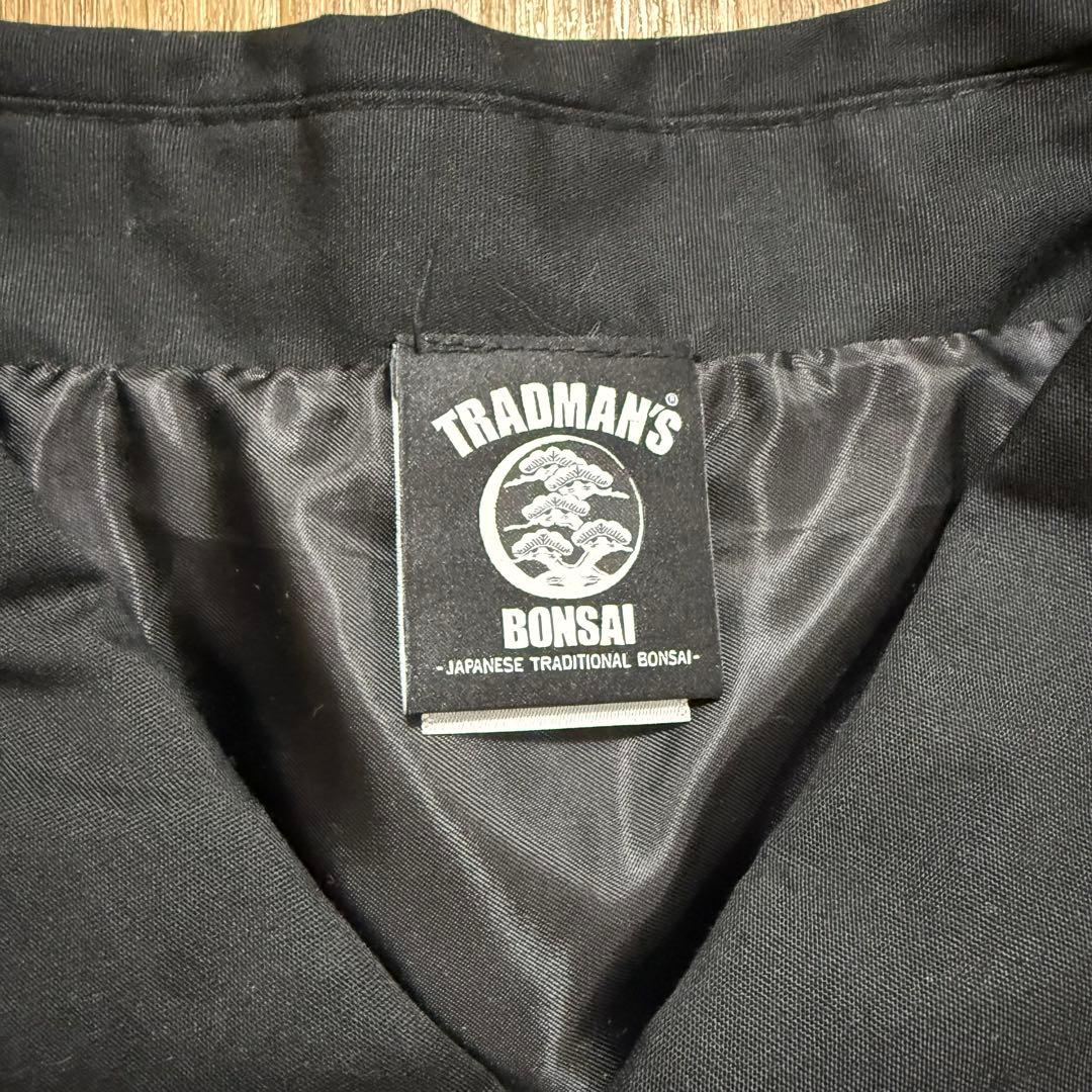 【美品】TRADMAN'S BONSAI ブラック　コーチジャケット