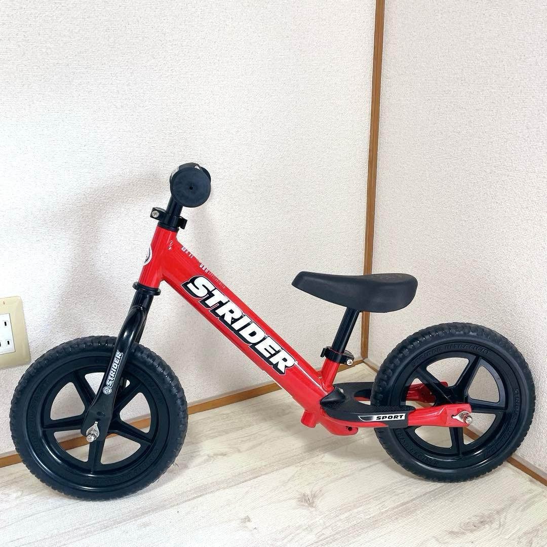 極美品 STRIDER 12 SPORT レッド ストライダー 12 スポーツ