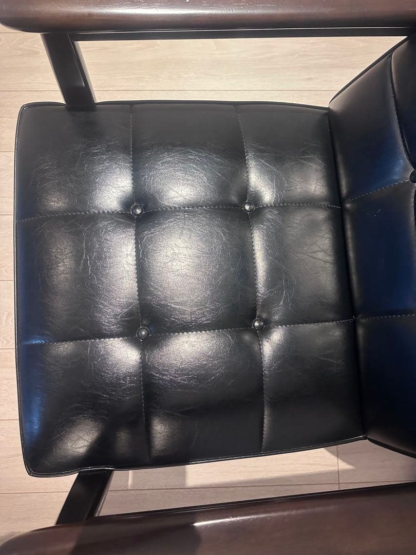 【カリモク60】Kチェア1シーター スタンダードブラック