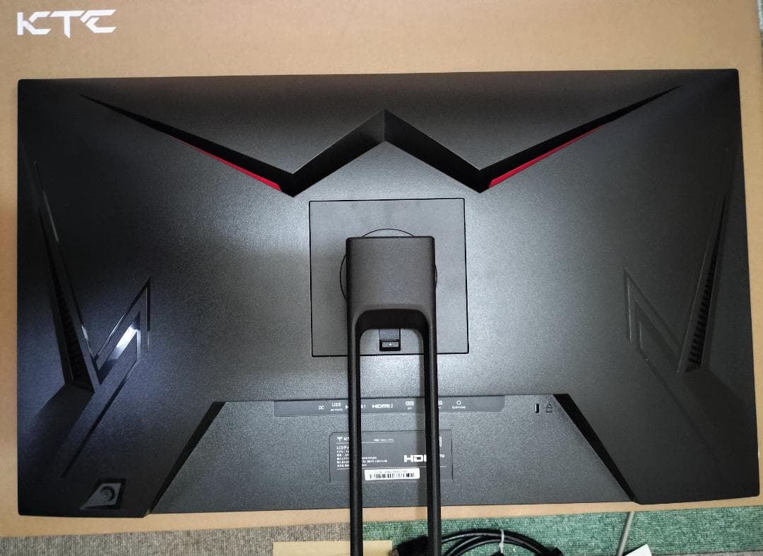 KTC 27インチ WQHD モニター本体/LCDディスプレイ H27T22S