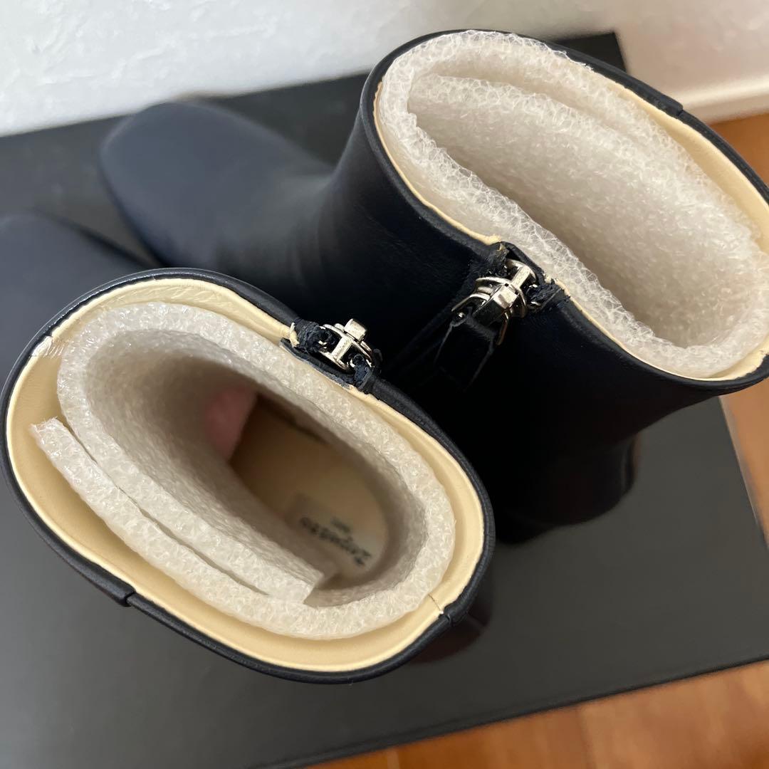 ⭐︎新品未使用⭐︎　Reppetショートブーツ　ネイビー