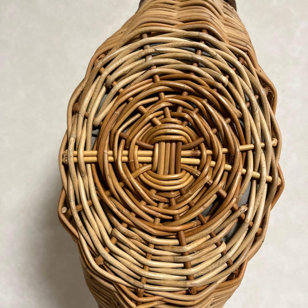 ebagos エバゴス　カゴバッグ　リボン