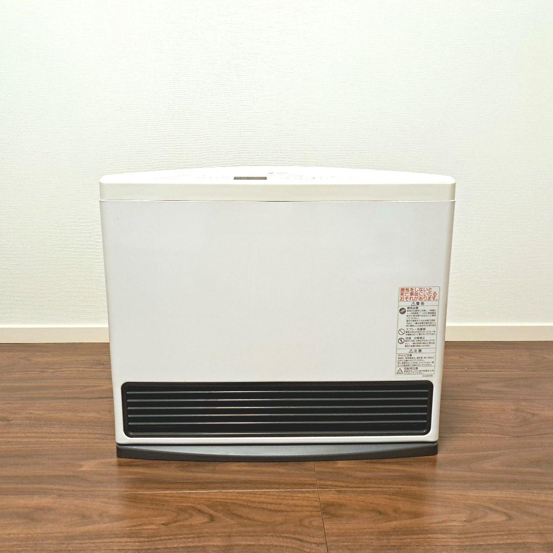 美品◆リンナイ ガスファンヒーター 15～ 21畳タイプ◆説明書・ホース・箱付