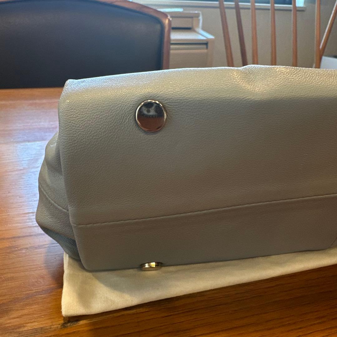 Repetto ライトブルー ハンドバッグ