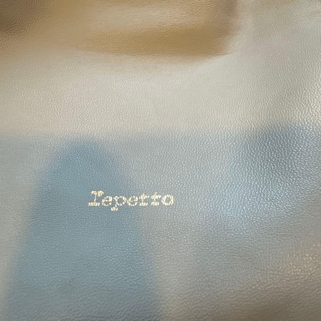 Repetto ライトブルー ハンドバッグ