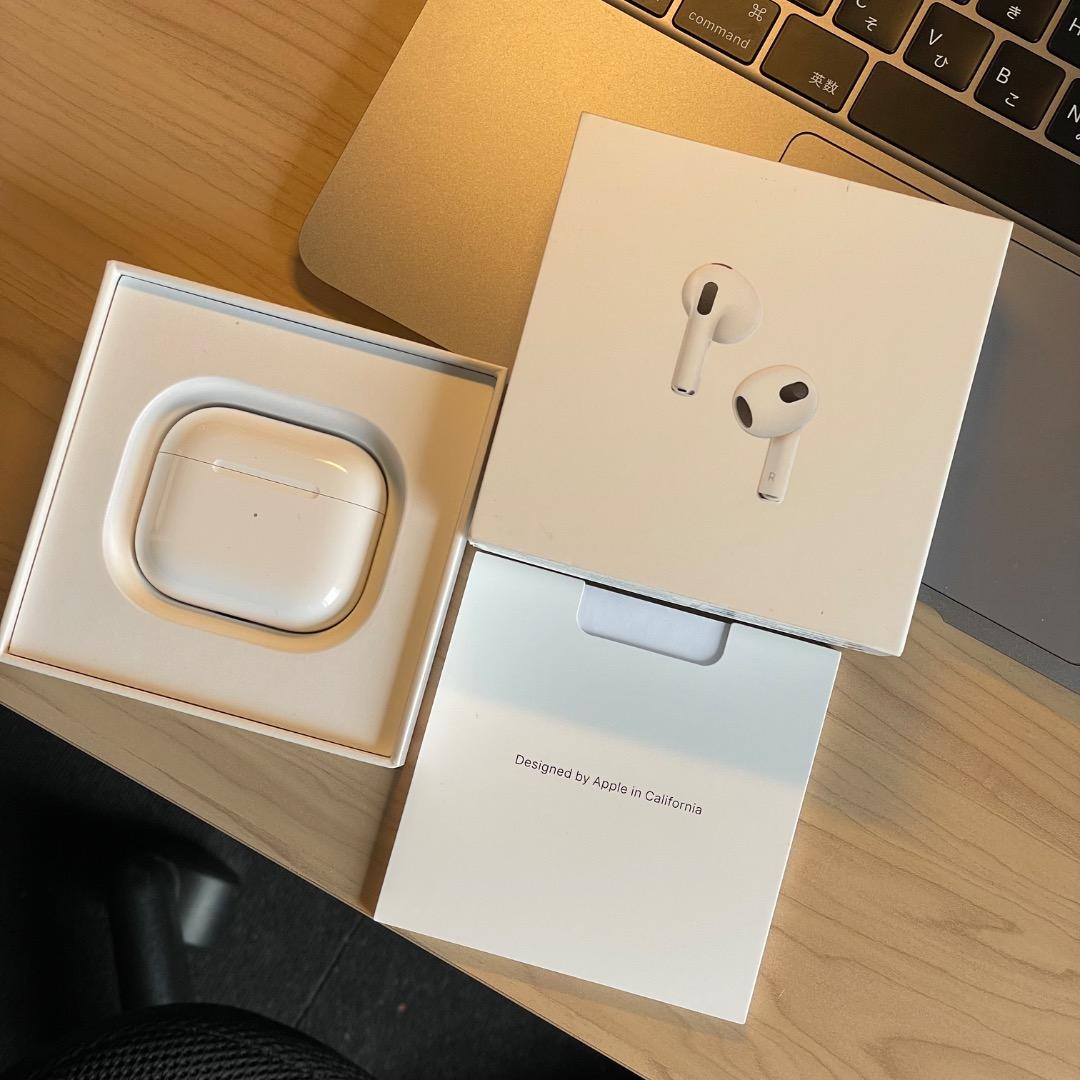 AirPods 第3世代 Lightning ケース 動作良好